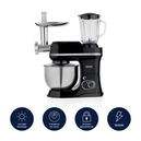 Schafer Prochef Master Multi Kıyma ve Sürahi Blender Aparatlı Stand Mikser 5 L-Siyah