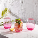 Schafer Pure Meşrubat Bardağı 6 Parça-Pembe