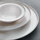 Schafer Queen Classy Bone Yemek Takımı 60 Parça-Gümüş