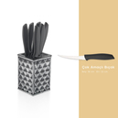 Schafer Quick Chef Standlı Bıçak Seti 7 Parça-Gri02