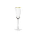 Schafer Ruth 6 lı Flüt Kadeh 200 Ml-Gold01