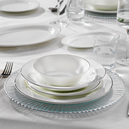 Schafer Silver Yemek Takımı 56 Parça-Platin