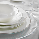 Schafer Silver Yemek Takımı 56 Parça-Platin