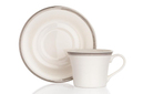 Schafer Tea Party 6 lı Çay Fincan Seti 12 Parça-Platin02