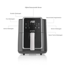 Schafer Thermochef Elegance 4,5 Litre Airfryer/Sıcak Hava Fritözü-Antrasit