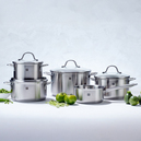 Zwilling Flow Tencere Seti 5 Parça-Inox (710300000)