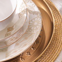 Schafer Bir İstanbul Hikayesi Yemek Tabağı 6 Parça-Gold