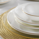 Schafer Chance Gold Yemek Takımı 56 Parça-Gold