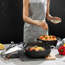 Schafer Gastronomie Master Granit Basık Tencere-24Cm