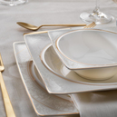 Schafer Glamor Elegant Yemek Takımı 60 Parça-Beyaz