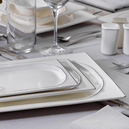 Schafer Glamor Pure Yemek Takımı 60 Parça-Platin