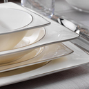 Schafer Glamor Pure Yemek Takımı 60 Parça-Platin