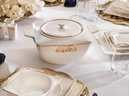 Schafer Glamor Regal Yemek Takımı 60 Parça-Gold