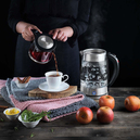 Schafer Gourmemaxx Cam Çay Makinesi-Inox
