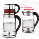 Schafer Gourmemaxx Cam Çay Makinesi-Inox