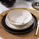 Schafer Haze Yemek Takımı 55 Parça-Siyah