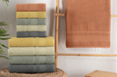 Schafer Home Arya Havlu 50x90-Kiremit