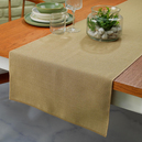 Schafer Home Bianca Keten Polyester Runner 40x160-Yeşil