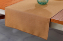 Schafer Home Bianca Keten Polyester Runner 40x160-Kahverengi