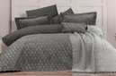 Schafer Home Daily Kadife Çeyiz Seti 9 Parça-Antrasit