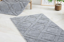 Schafer Home Elly Tafting 2 li Banyo Paspası 60x100-50x60-Antrasit