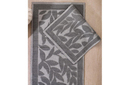 Schafer Home Leaf 2 li Banyo Paspası-Gri