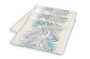 Schafer Home Leaf Poly Linen Runner 45x150-Mavi