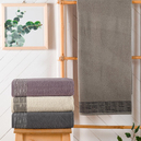 Schafer Home Line Armürlü Havlu 50x90 Cm-Gri
