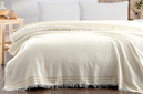 Schafer Home Rena Çift Kişilik Pike 200x230-Ekru/Hardal
