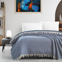 Schafer Home Stripe 200x220 Pike 1 Parça-İndigo