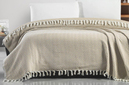 Schafer Home Stripe 200x220 Pike 1 Parça-Bej