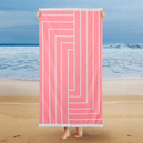 Schafer Home Sue Plaj Havlusu 75x150-Pembe
