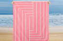 Schafer Home Sue Plaj Havlusu 75x150-Pembe