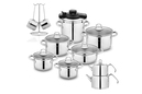 Schafer Jewel Çelik Çeyiz Seti 18 Parça-Inox