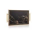 Schafer Kunst Tepsi 1 Parça-Gold/Siyah04