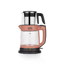 Schafer Optimal Elektrikli Cam Çay Makinesi-Rosegold