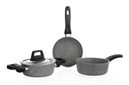 Schafer Piccola Derin Tencere 14Cm+Tava14+Kaçerola14Cm-4 Parça
