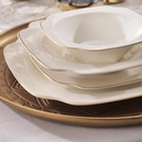 Schafer Royalty Yemek Takımı 24 Parça-Gold