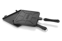 Schafer Tastemake Döküm Ocak Üstü Tost Izgara 20x26 Cm-2 Parça