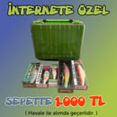 5 Li Spin Maket Balık Seti ( KUTU HEDİYELİ )