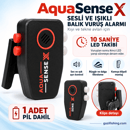AquaSense X Sesli ve Işıklı Balık Vuruş Alarmı,  Zil & Fosfor & Alarm, ANCHOR
