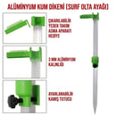 Ayarlanabilir Surf Kamış Ayağı ( Surf Kum Dikeni )