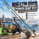Boğazın Gücü Power Surf Seti - ProCas, Kurşun Arkası Olta Setleri, Ryuji