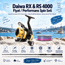 Daiwa RX & RS 4000 Fiyat Performans Spin Seti, Spin - At Çek Olta Setleri, Daiwa