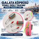 Profesyonel Köprü Asansör Yemli Takımı, Hazır Olta Takımları, Gazi Fishing