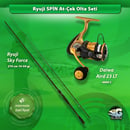 Ryuji Sky Force 274m 10-50gr + Daiwa Air Daiwa Aird 23 LT 4000 C Spin At Çek Olta Seti