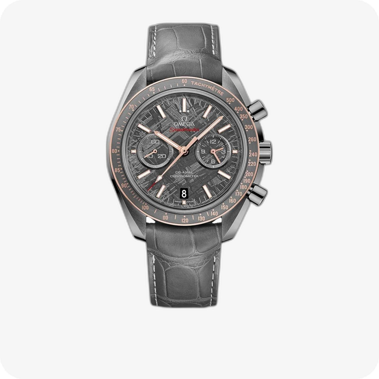Omega Speedmaster *Meteorite DARK SIDE OF THE MOON CO‑AXIAL CHRONOMETER CHRONOGRAPH 44.25 MM
