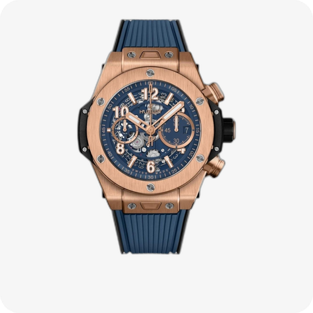 Hublot Big Bang Unico King Gold Blue