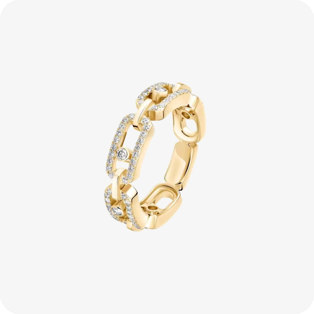Messika Move Link Move Link pavé ring