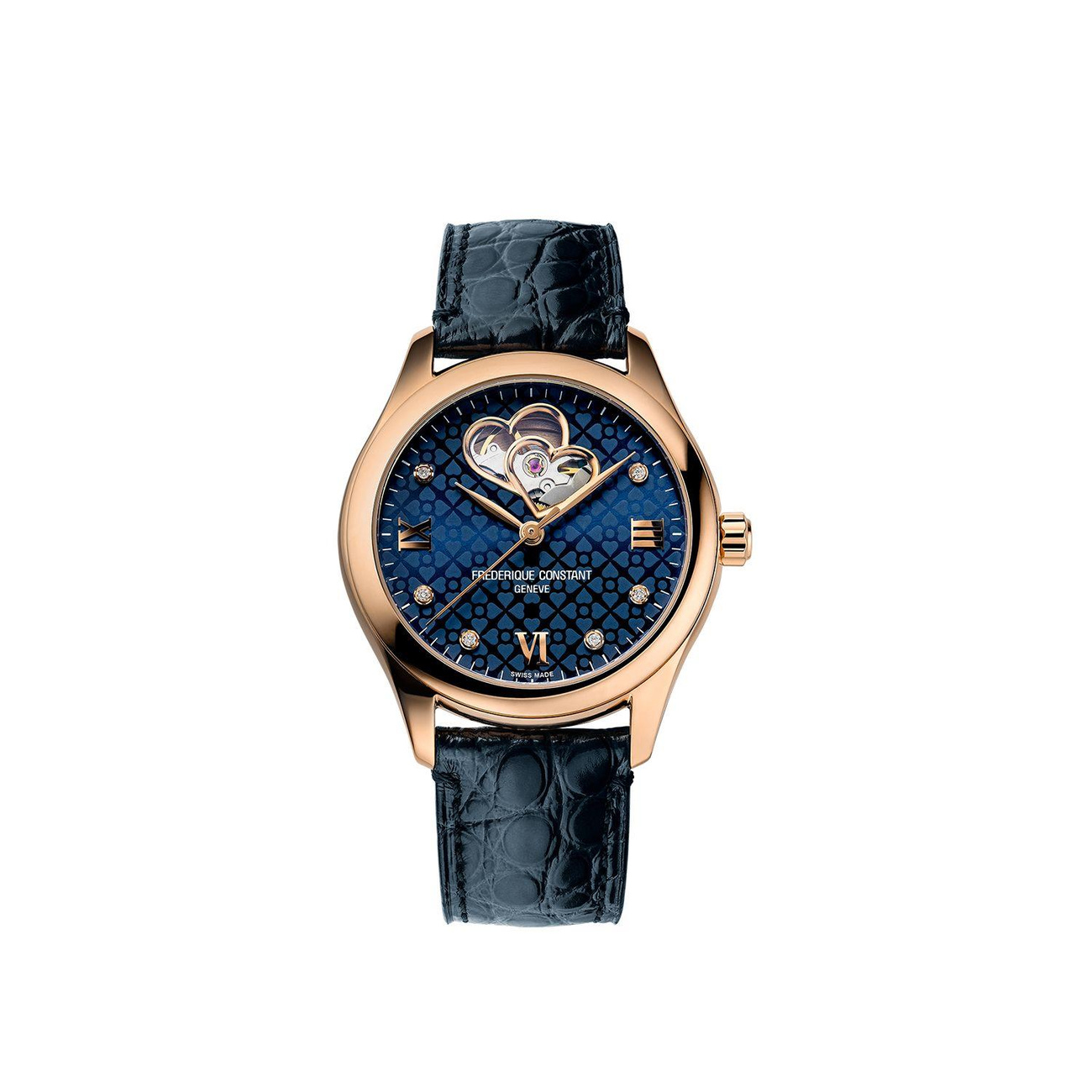 Frederique Constant Classics Double Heart Beat Ladies Automatic